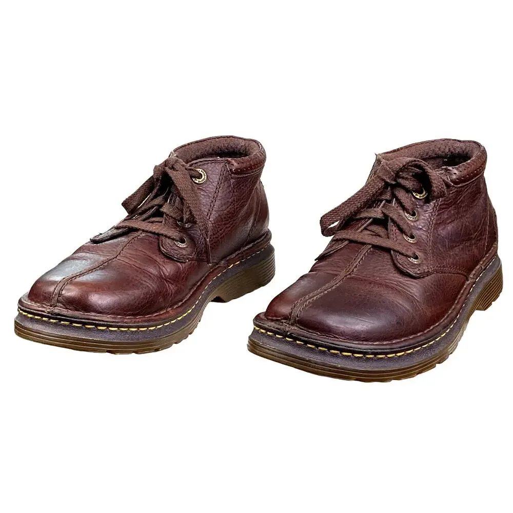 Dr. Martens Unisex Marty Brown leather Chukka Boot Size M 9 W 10